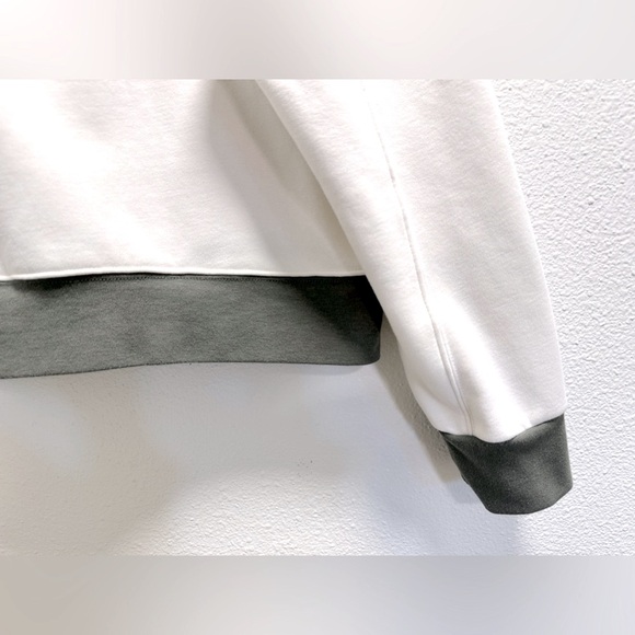 Fabletics Catarina Mock Neck Half Zip Pullover Sweatshirt Cropped Sweater XL - Picture 10 of 11